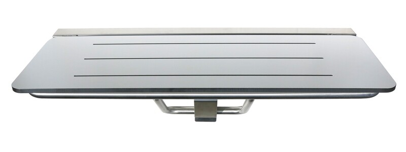 Folding Disabled Shower Seat (960mm W x 400mm D) Compact Laminate
