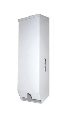 Triple Line Toilet Paper Dispenser Powder Coat White