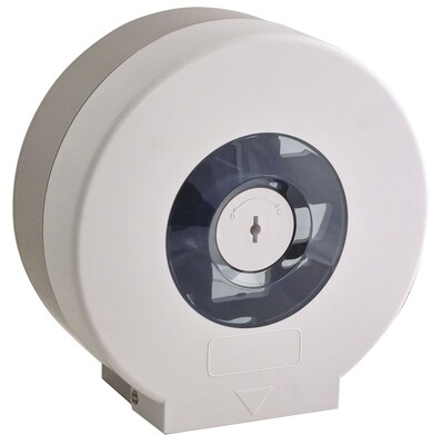 Jumbo Roll Toilet Tissue Dispenser White