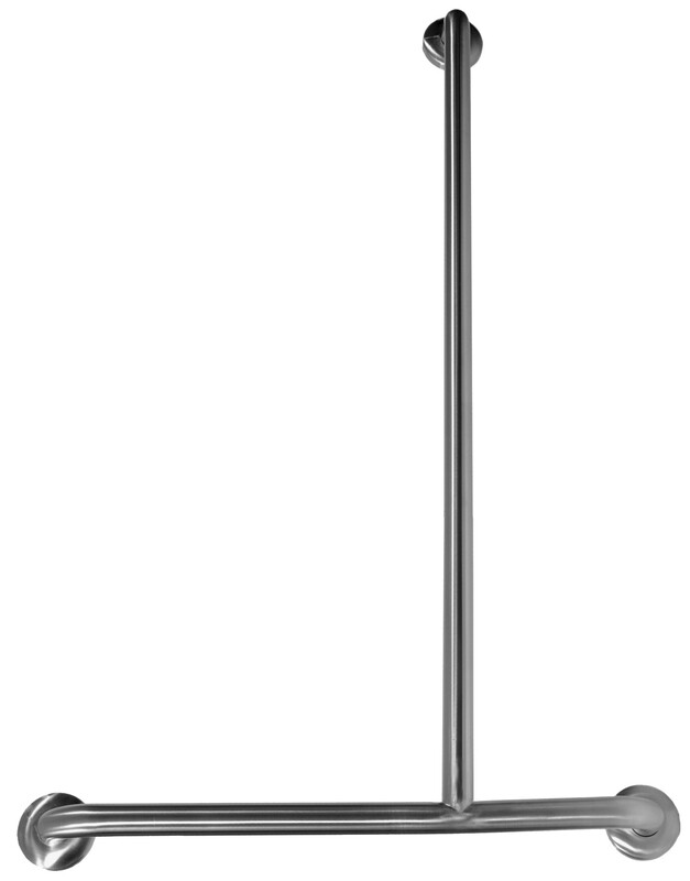 Handicap Shower Grab Rail SS RH Concealed Fix