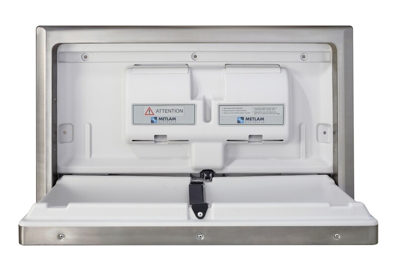 Horizontal Design Baby Change Station (Recessed)