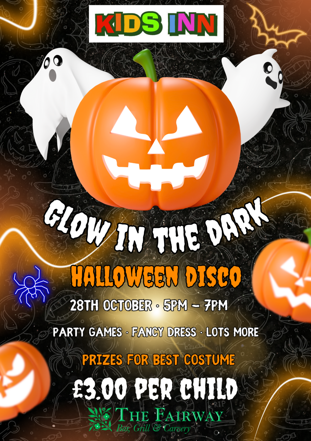 Glow In The Dark Halloween Disco | 28th October