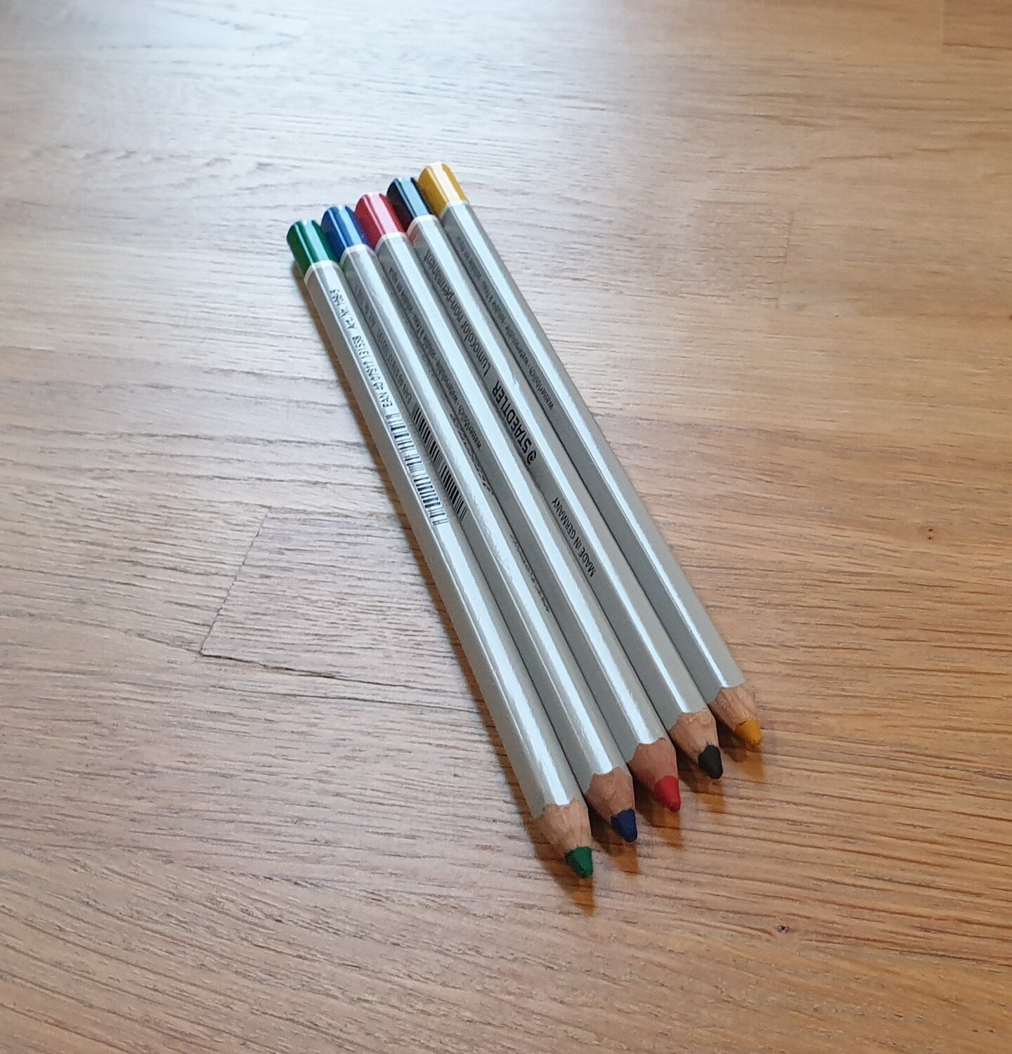 Изтриваеми цветни моливи Staedtler (5 броя, 5 цвята)