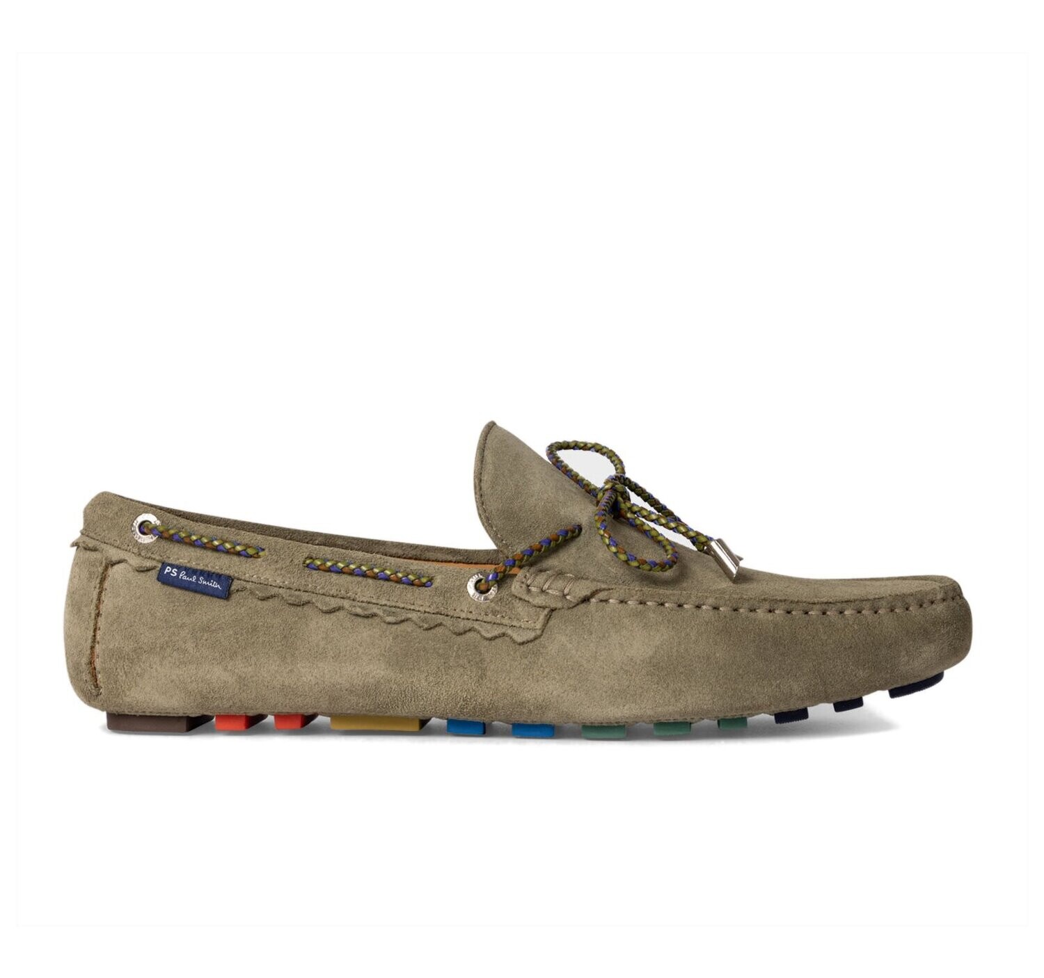 Paul Smith Springfield light green suede leather