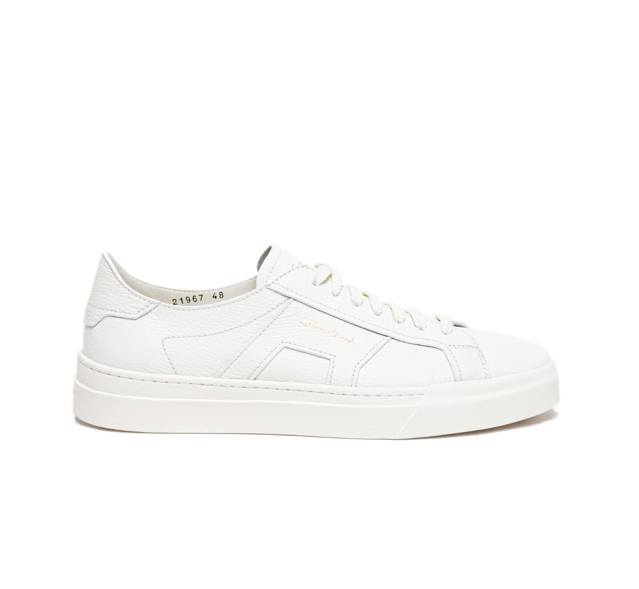 Santoni Double Buckle sneaker