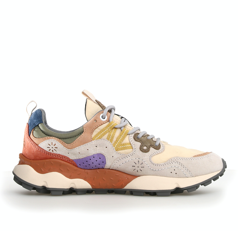 Flower Mountain Yamano 3 uni siuede/nylon beige-milk-violet