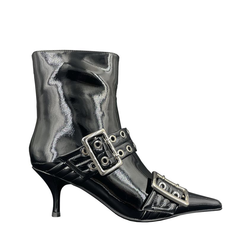 Jeffrey Campbell Up-2-date black crinkle patent Jeffrey Campbell Up-2-date black crinkle patent