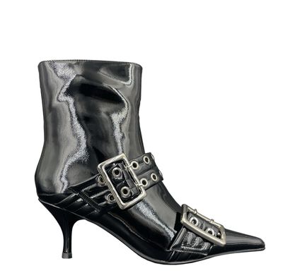 Jeffrey Campbell Up-2-date black crinkle patent Jeffrey Campbell Up-2-date black crinkle patent