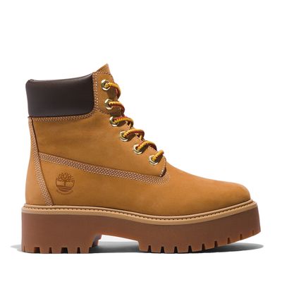 Timberland Street 6 inch lace up waterproof boot wheat