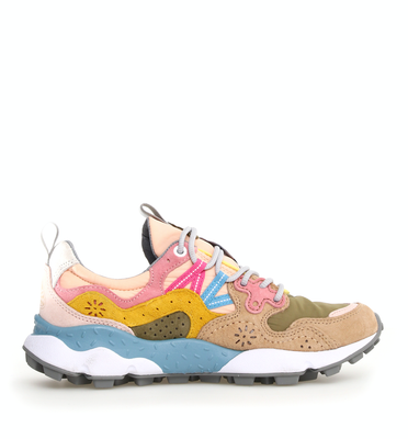 Flower Mountain Yamano 3 woman suede/nylon dark rose-chestnut Flower Mountain Yamano 3 woman suede/nylon dark rose-chestnut