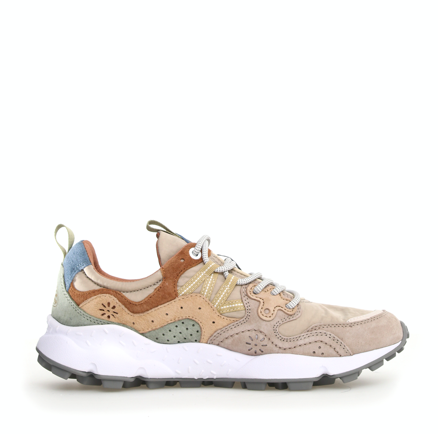 Flower Mountain Yamano uni 3 suede/nylon taupe-light beige