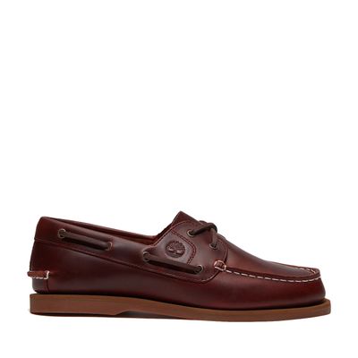 Timberland Classic boat shoe burgundy full grain