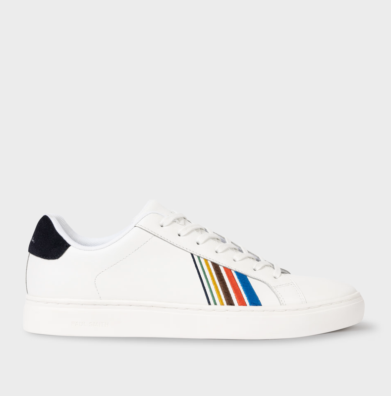Paul Smith Rex white embroidery
