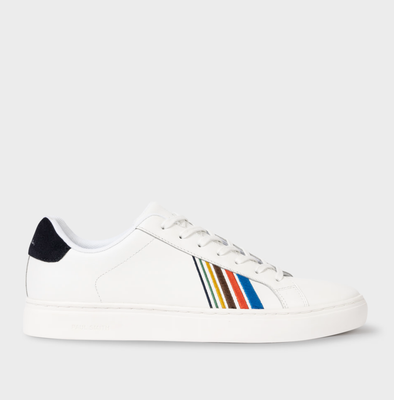 Paul Smith Rex white embroidery