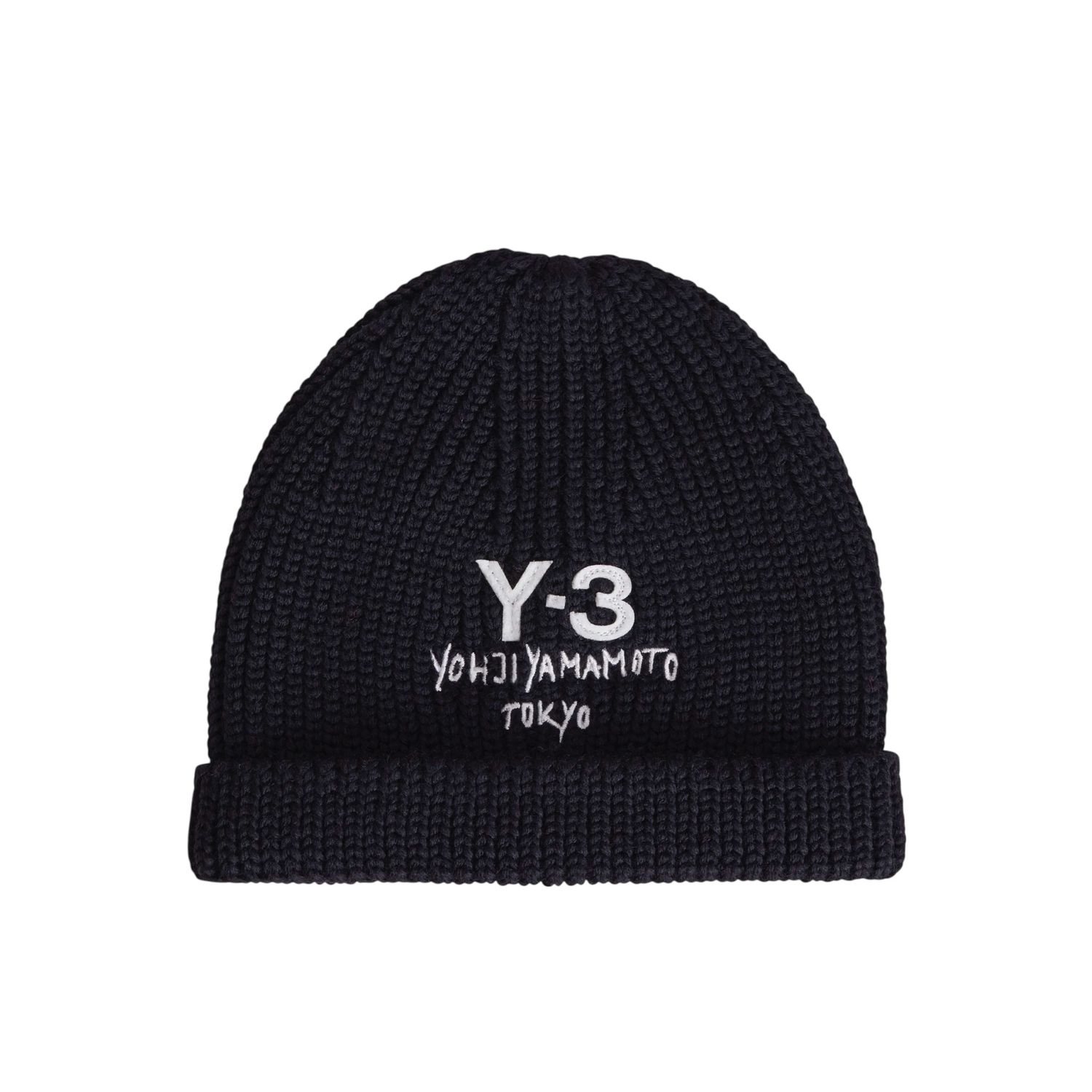Y-3 Knit Beanie black