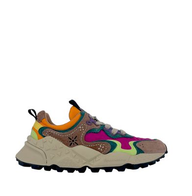 Flower Mountain Rulis Light brown-bordeaux-lime