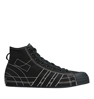 Y-3 Nizza hi Black/Black/Owhite