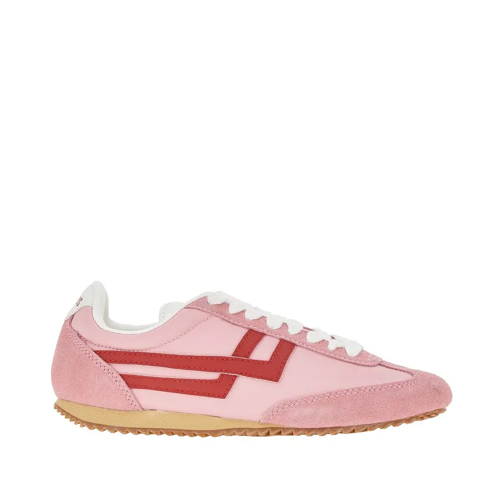 Pro Keds Racer 77 in Nylon Pink/red