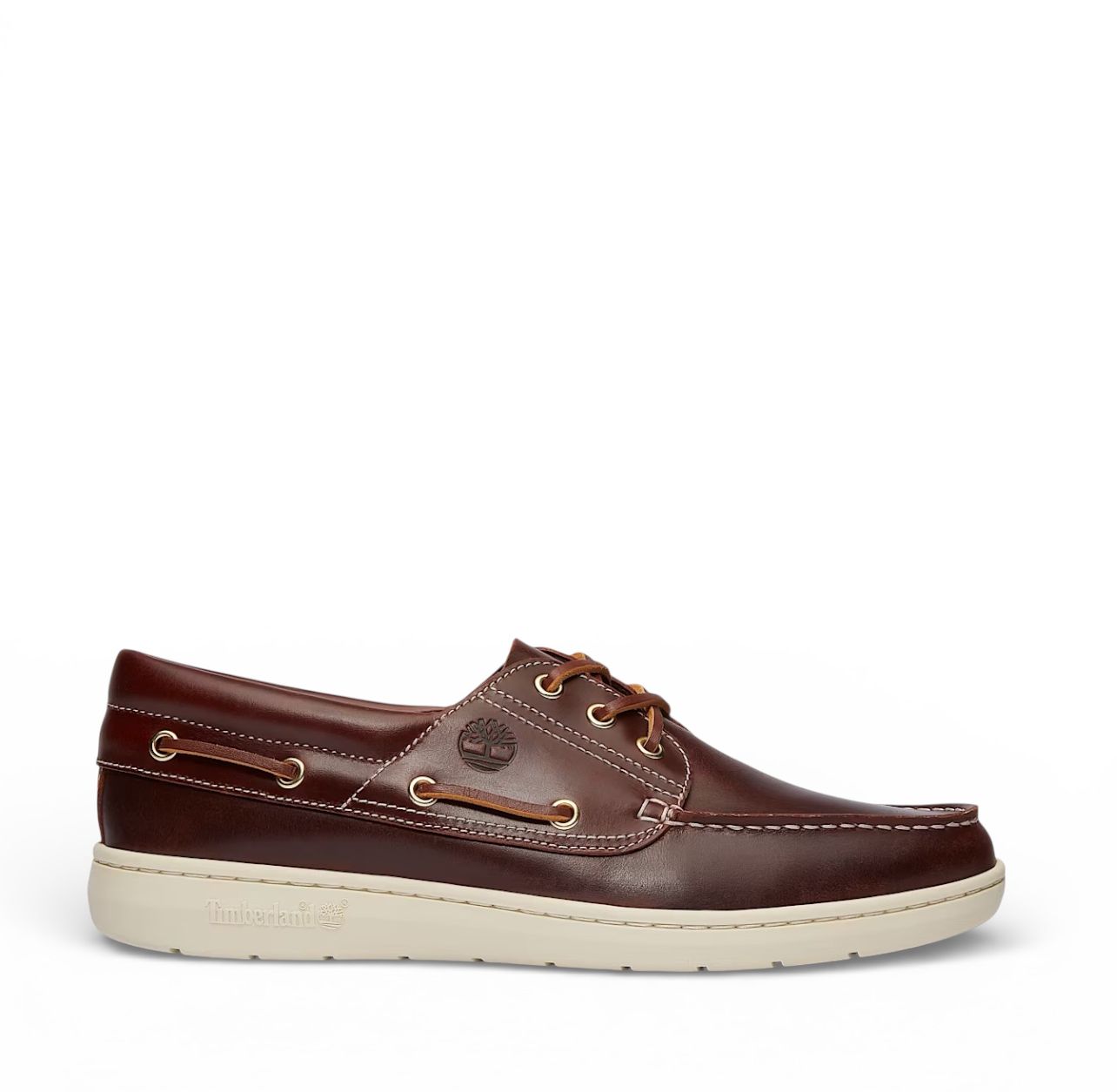 Timberland Portofino Pier boat shoe burgundy full grain