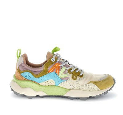 Flower Mountain Yamano 3 woman cream - milk- light blue