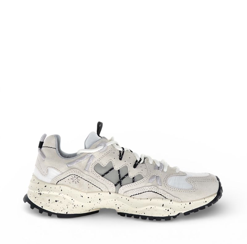 Flower mountain Yamabushi Uni cream - off white - black