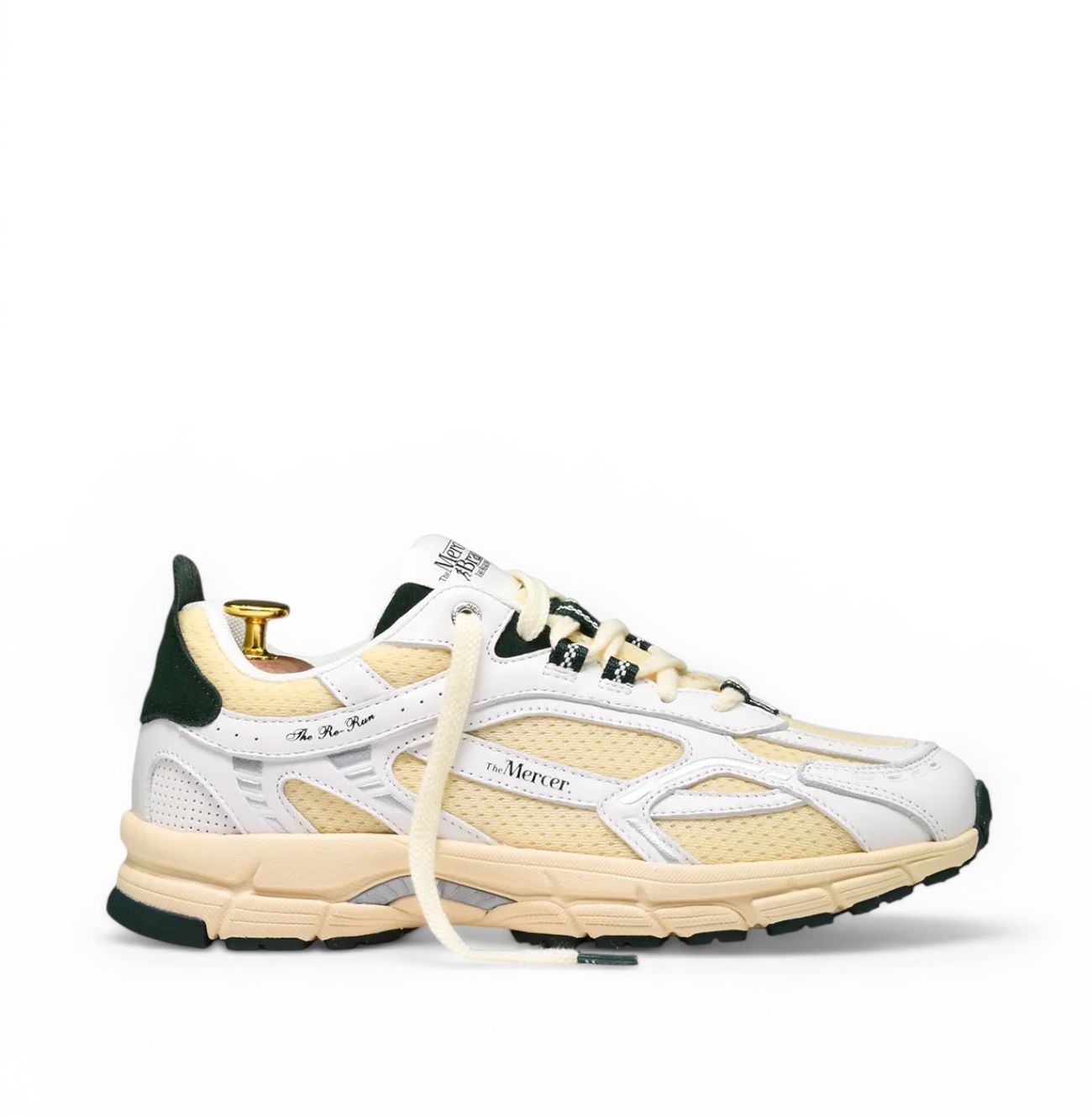 The Mercer brand The Re-Run Vintage nappa white/green