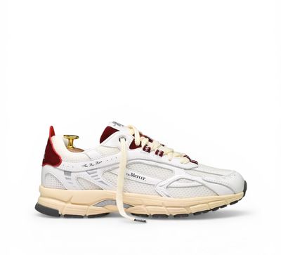 The Mercer brand The Re-Run Vintage nappa white/red