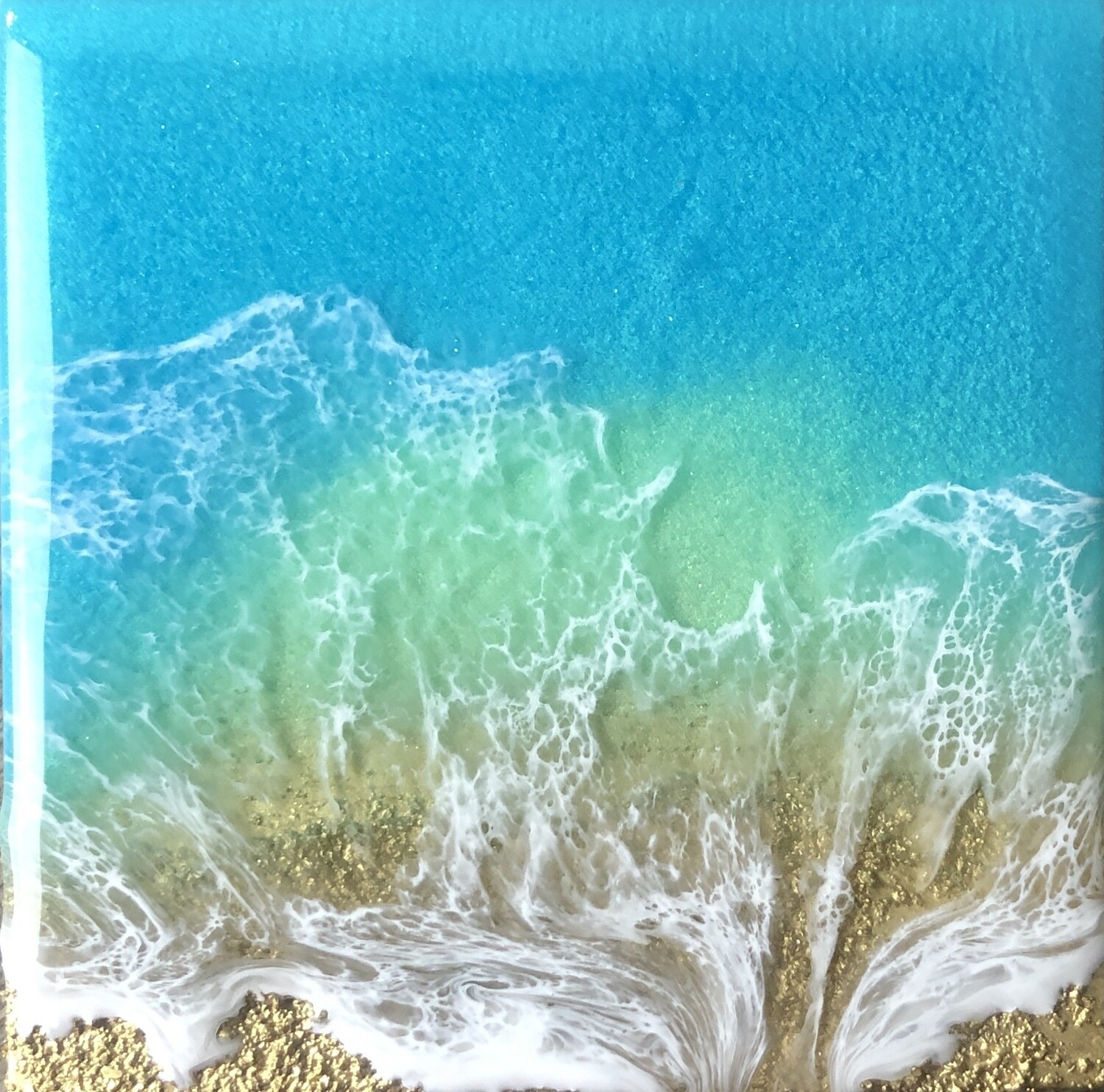 &quot;Teal Waves - Embrace&quot;