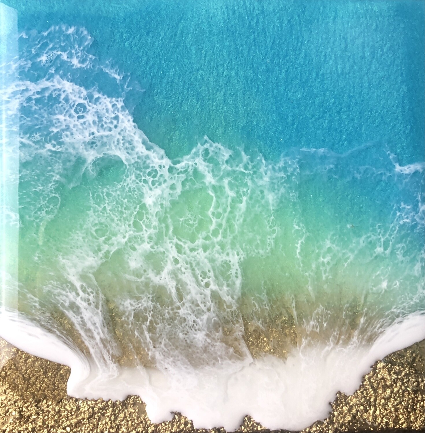 &quot;Teal Waves - Love&quot;