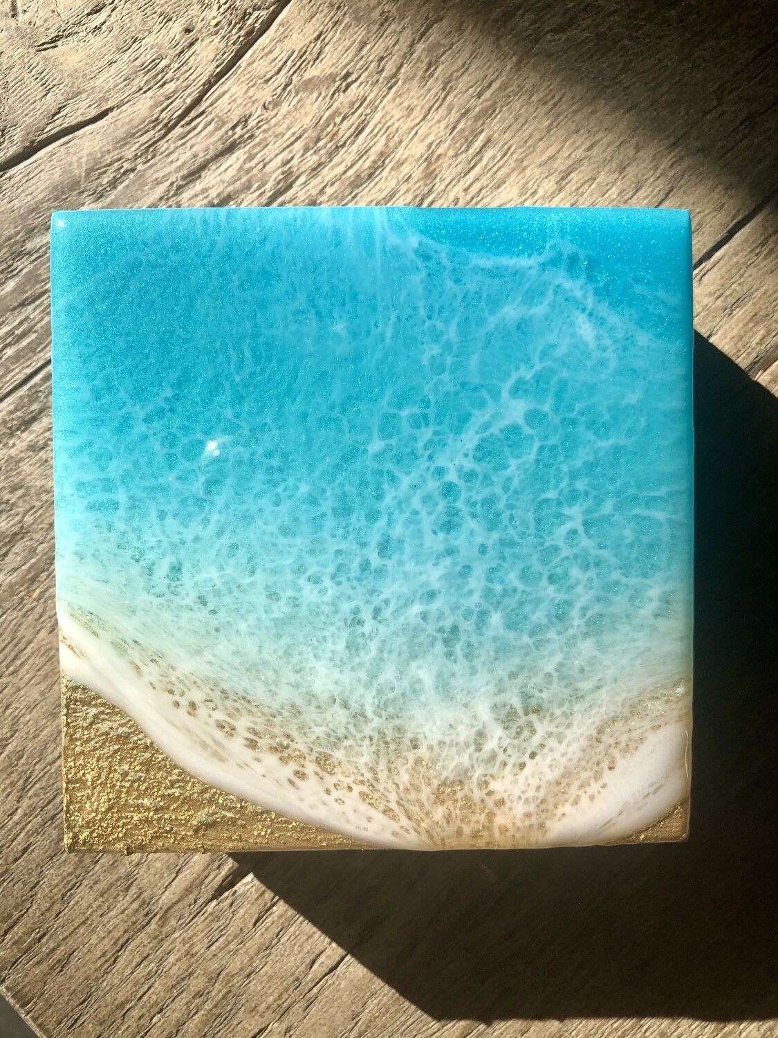 &quot;Teal Waves&quot; #15