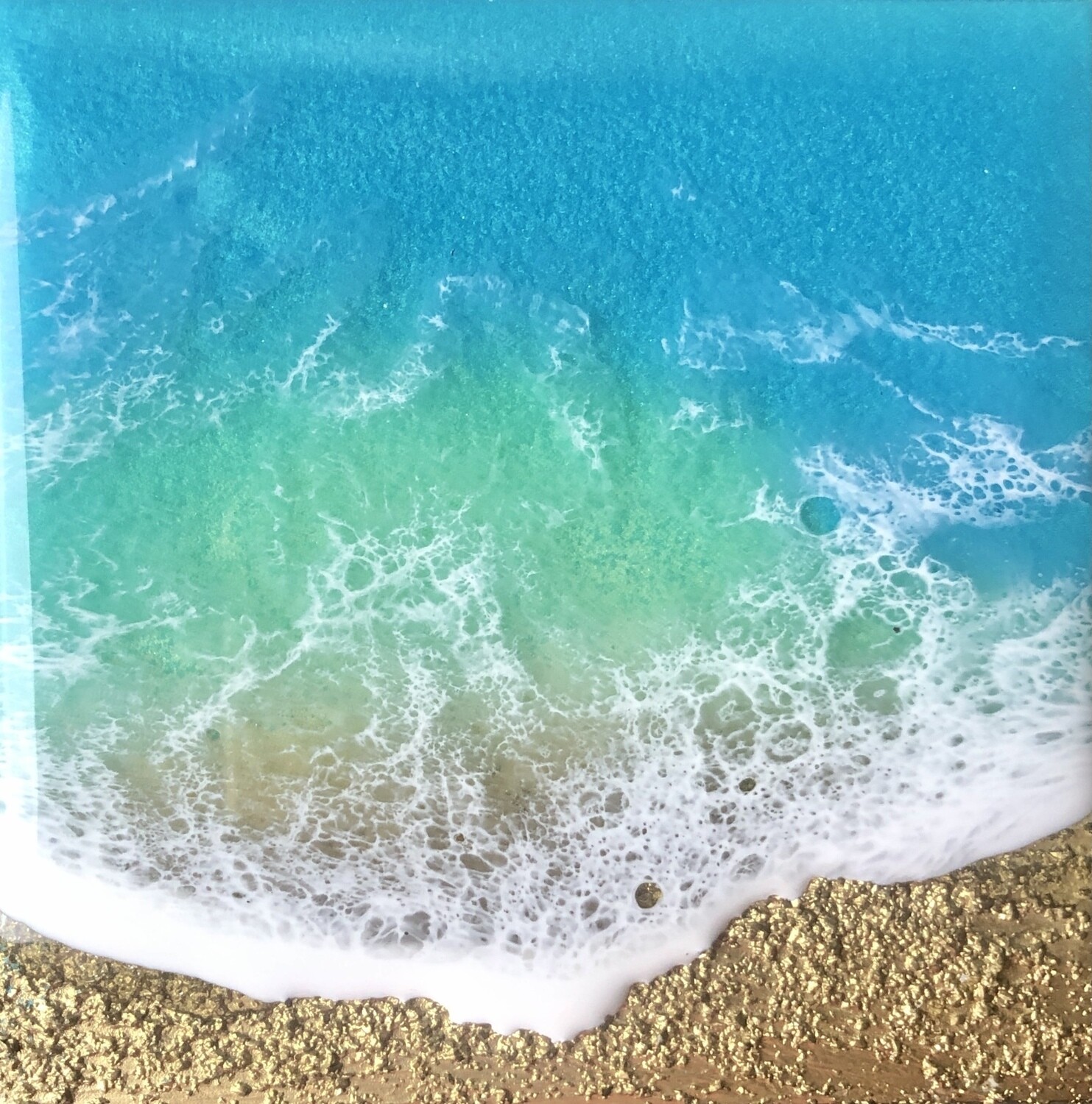 "Teal Waves - Smile" "Teal Waves - Smile"