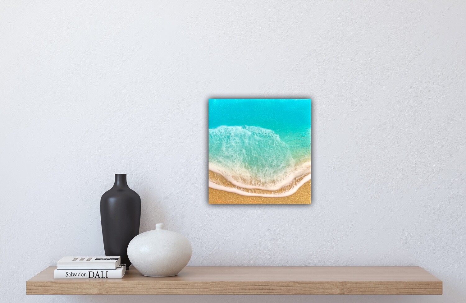 &quot;Teal Waves - X&quot;