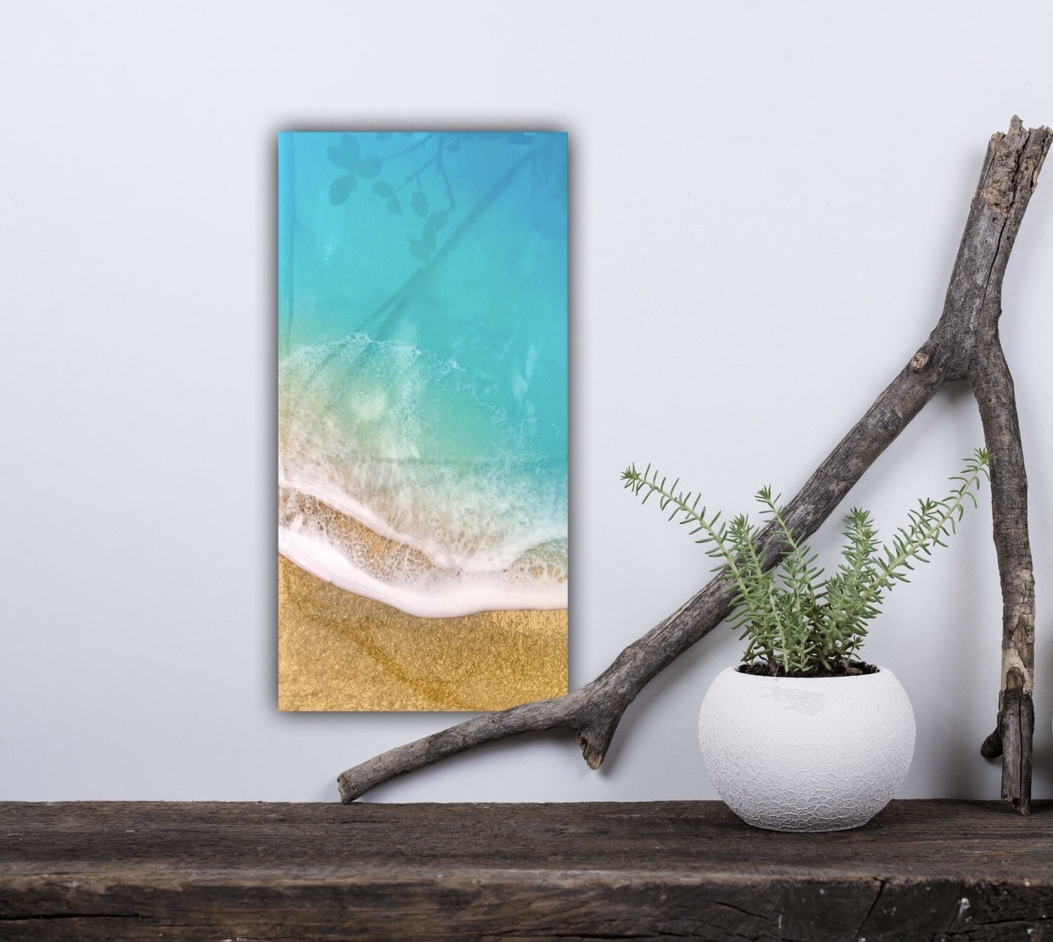 &quot;Teal Waves&quot; #4