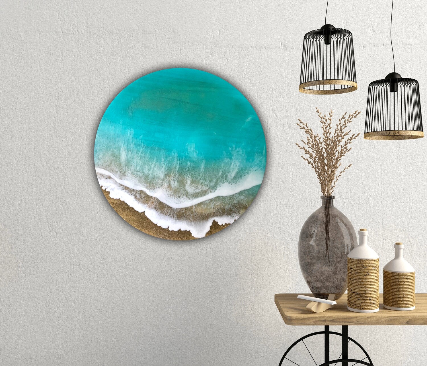 &quot;Teal Waves&quot;