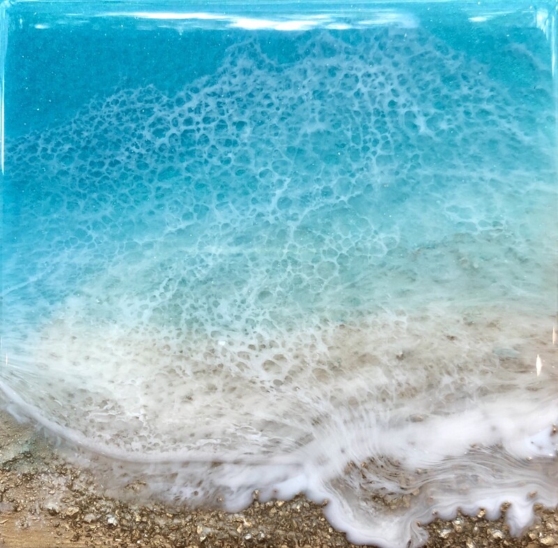 "Teal Waves" #16 "Teal Waves" #16