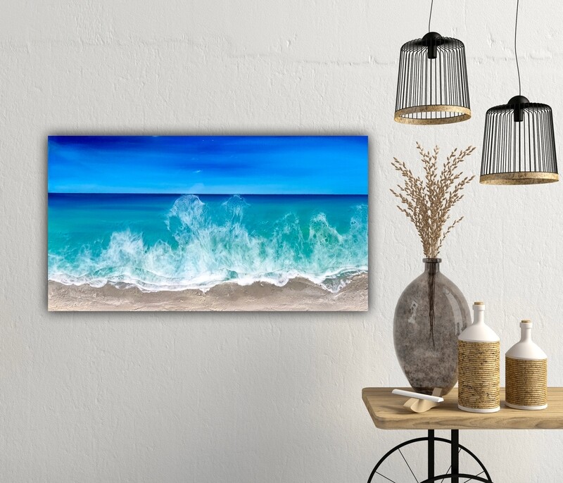 MADE TO ORDER PAINTING 18" X 36" MADE TO ORDER PAINTING 18" X 36"