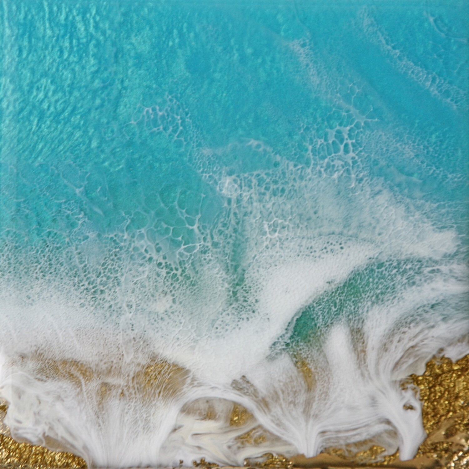 &quot;Teal Waves&quot; #21