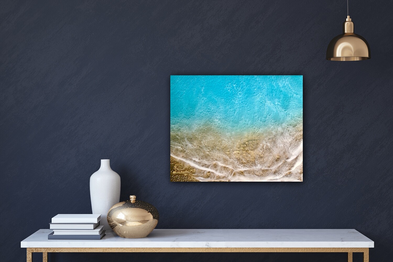 Teal Waves #26