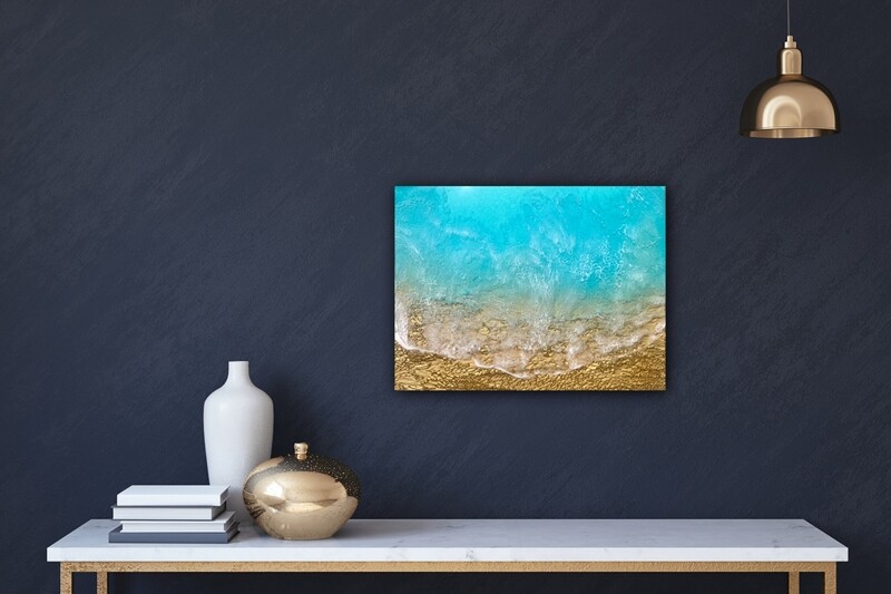 Teal Waves #36 Teal Waves #36