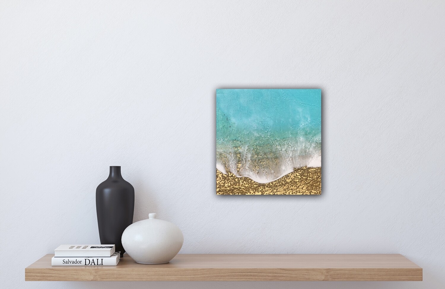 "Teal Waves" #40 "Teal Waves" #40