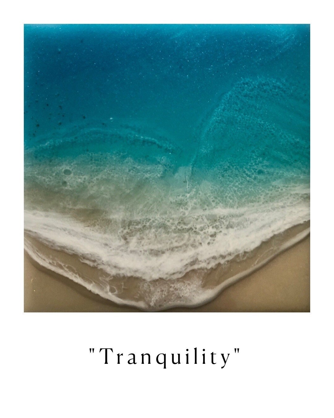&quot;White Sand Beach Tranquility&quot;