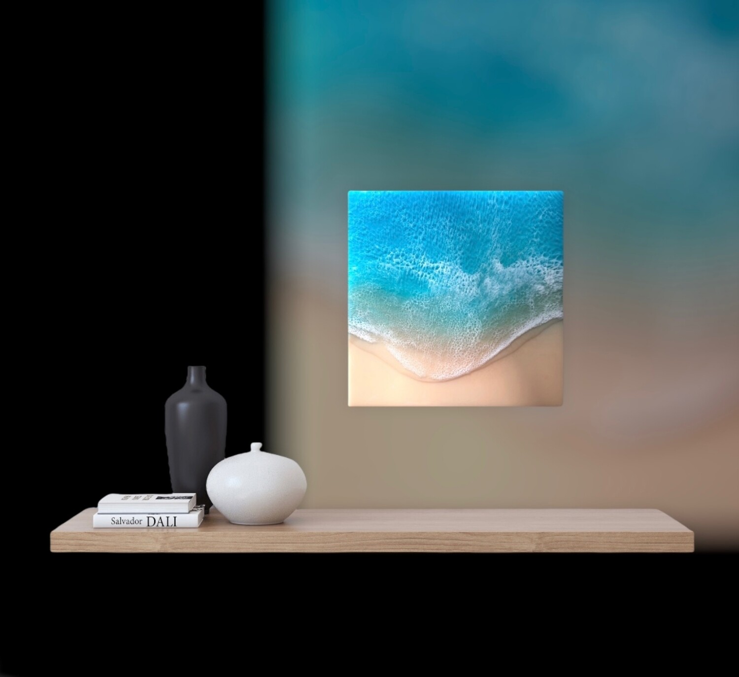 "White Sand Beach Smooth Flight"