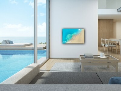 "Lucent ocean waters"