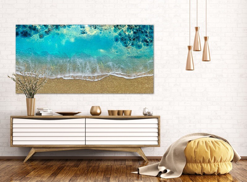 MADE TO ORDER PAINTING 30" X 60" MADE TO ORDER PAINTING 30" X 60"
