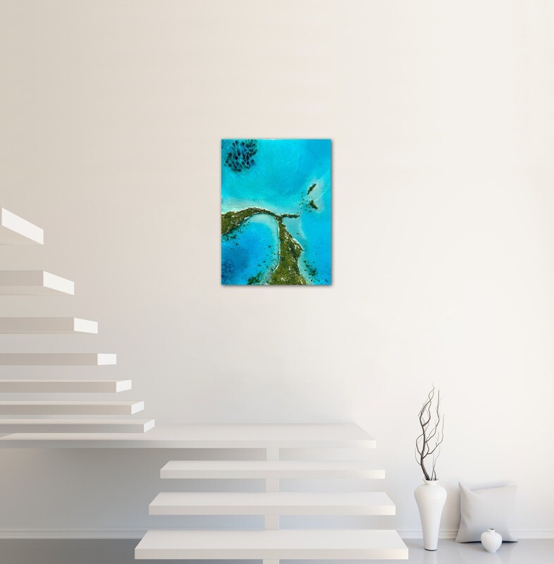 "Flying over The Bahamas" #1 "Flying over The Bahamas" #1