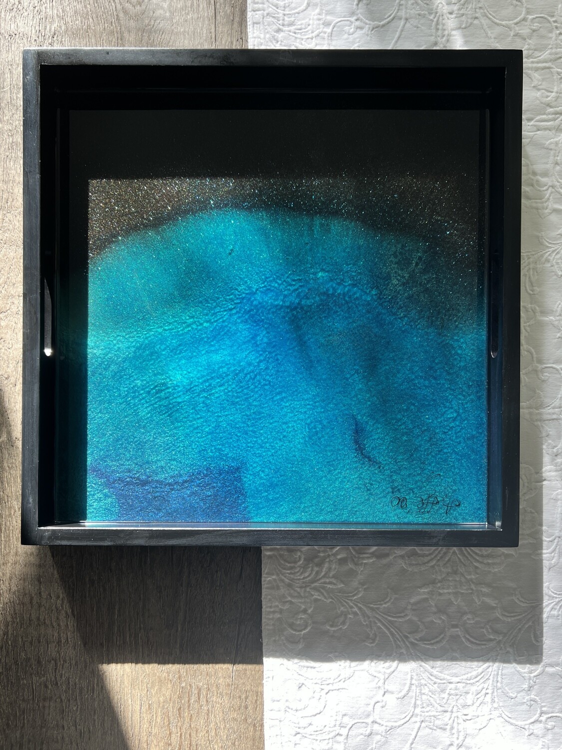 Square Black Tray #2