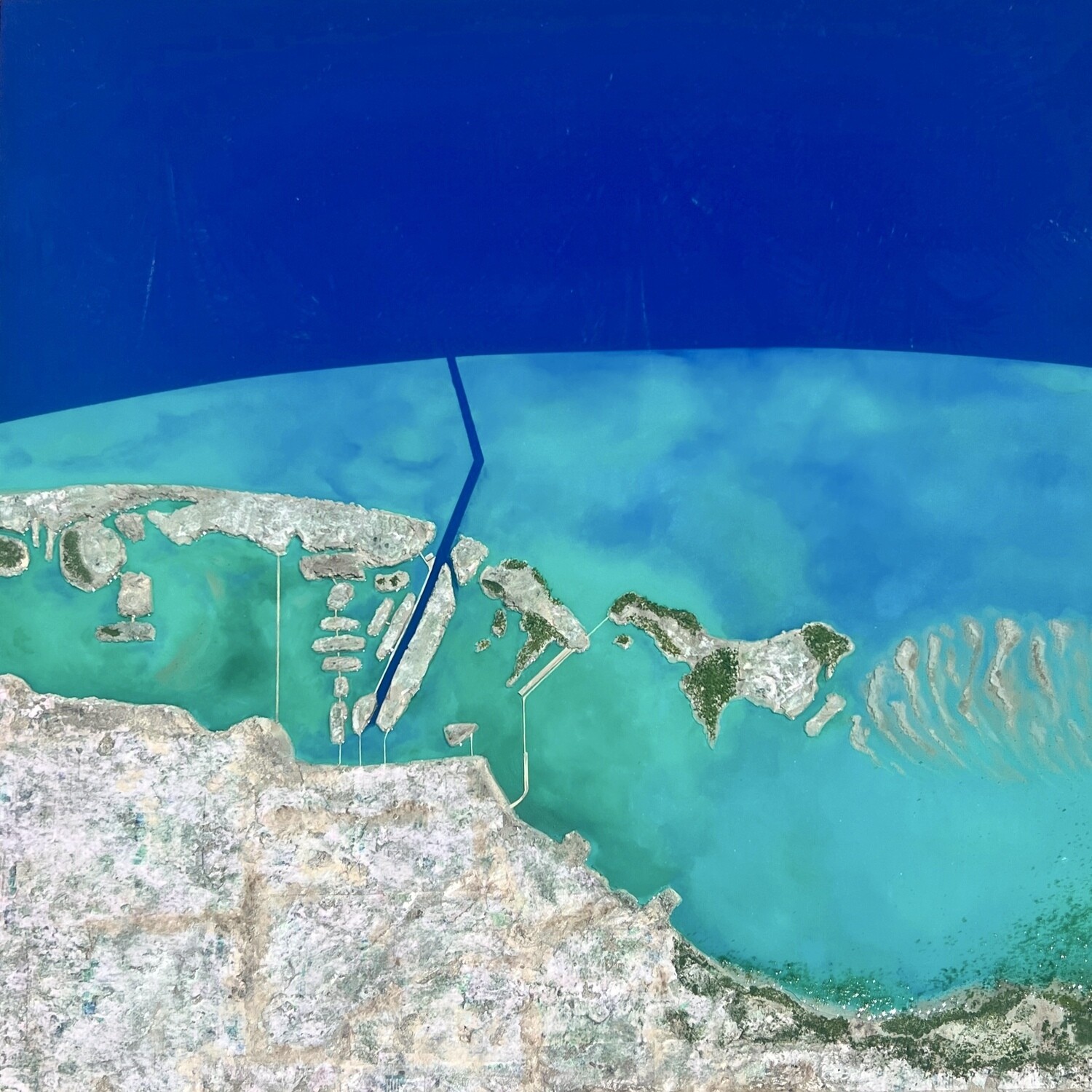 MADE TO ORDER PAINTING 48&quot; X 48&quot;