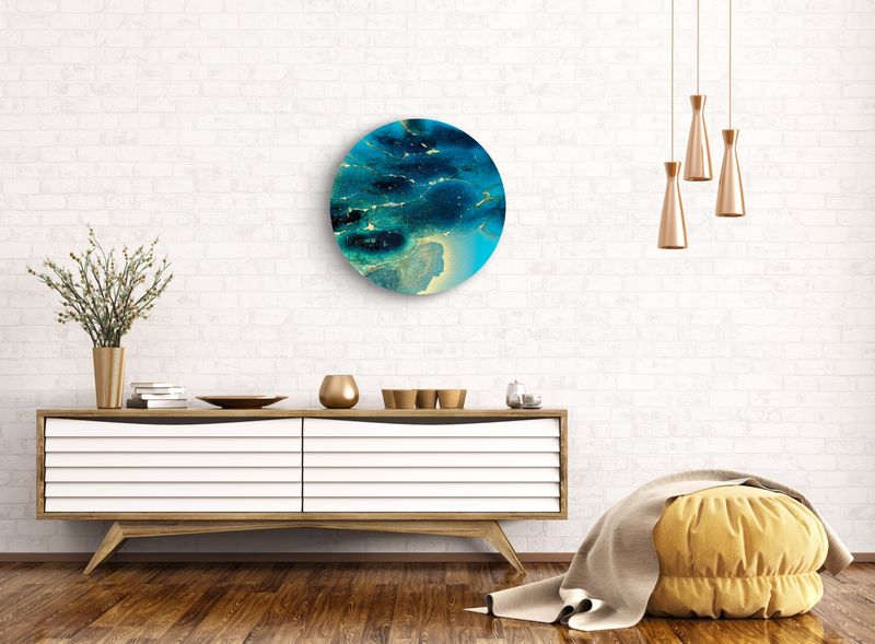 Golden Halo, Blue Depth 1