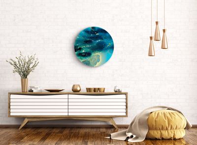 Golden Halo, Blue Depth 1 Golden Halo, Blue Depth 1