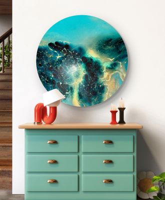 Golden Halo, Blue Depth #2 Golden Halo, Blue Depth #2